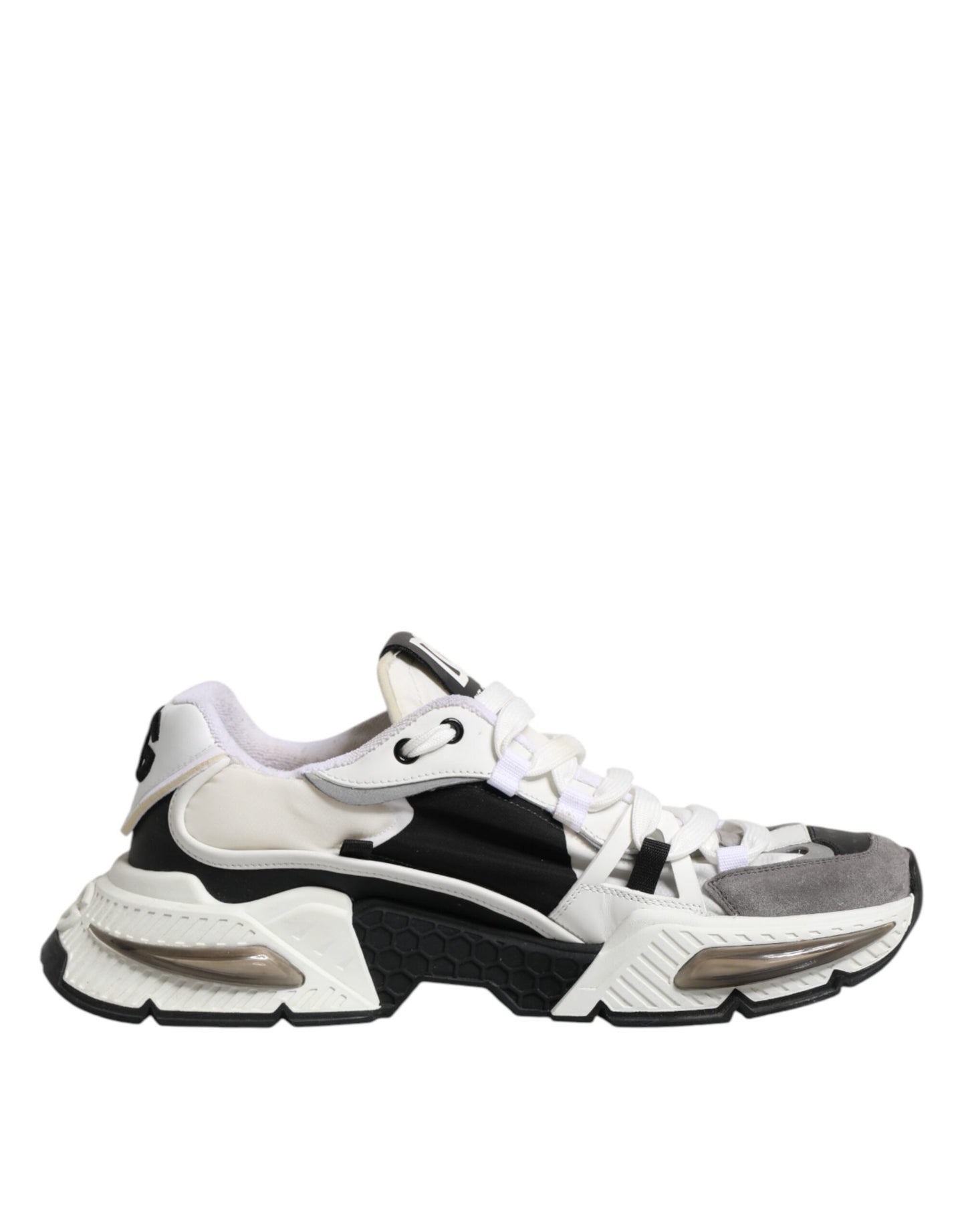 White Black Logo Airmaster Men Sneakers Shoes