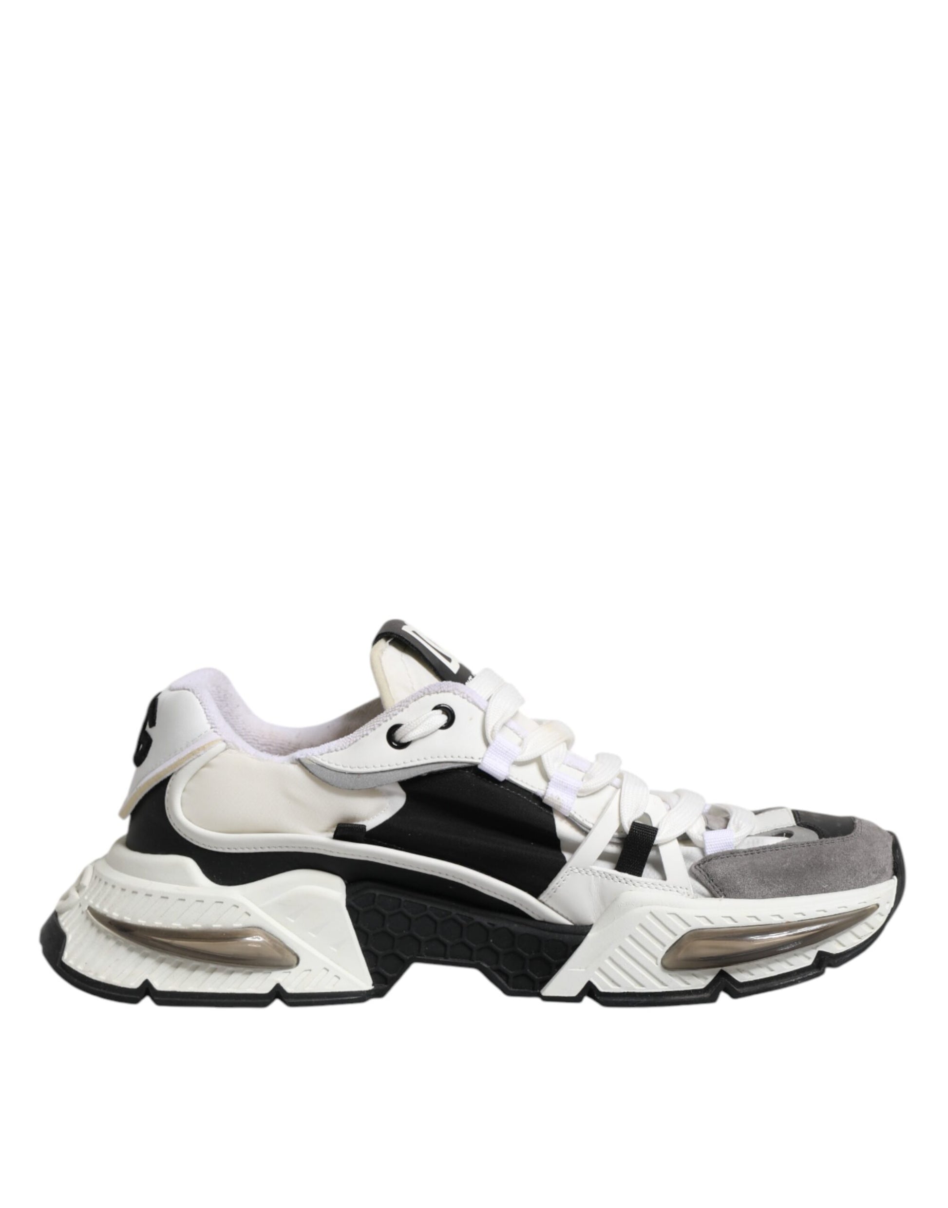 White Black Logo Airmaster Men Sneakers Shoes