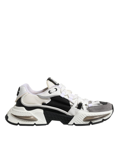 White Black Logo Airmaster Men Sneakers Shoes