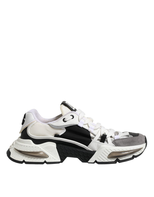 White Black Logo Airmaster Men Sneakers Shoes