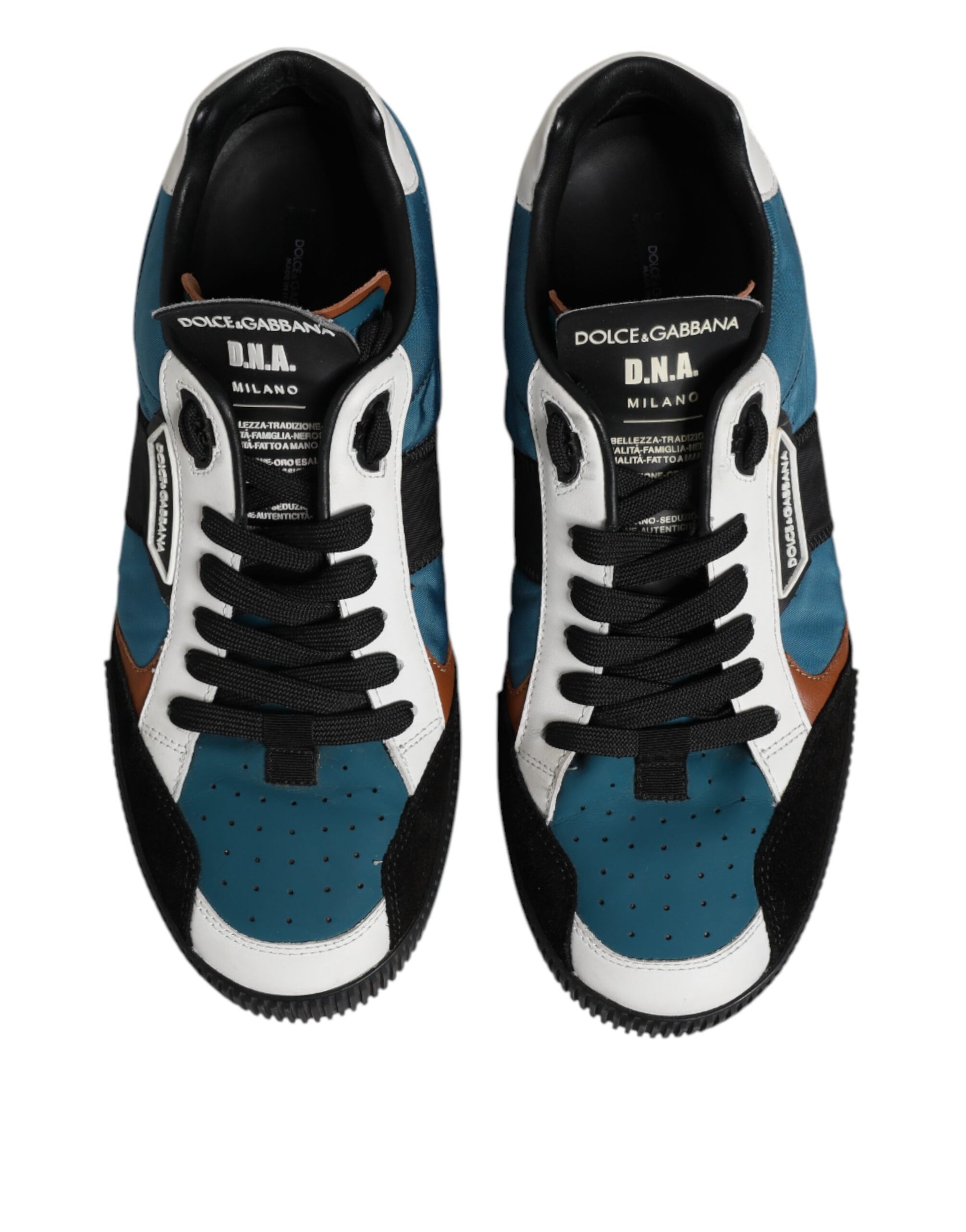 Multicolor Leather Low Top Men Sneakers Shoes