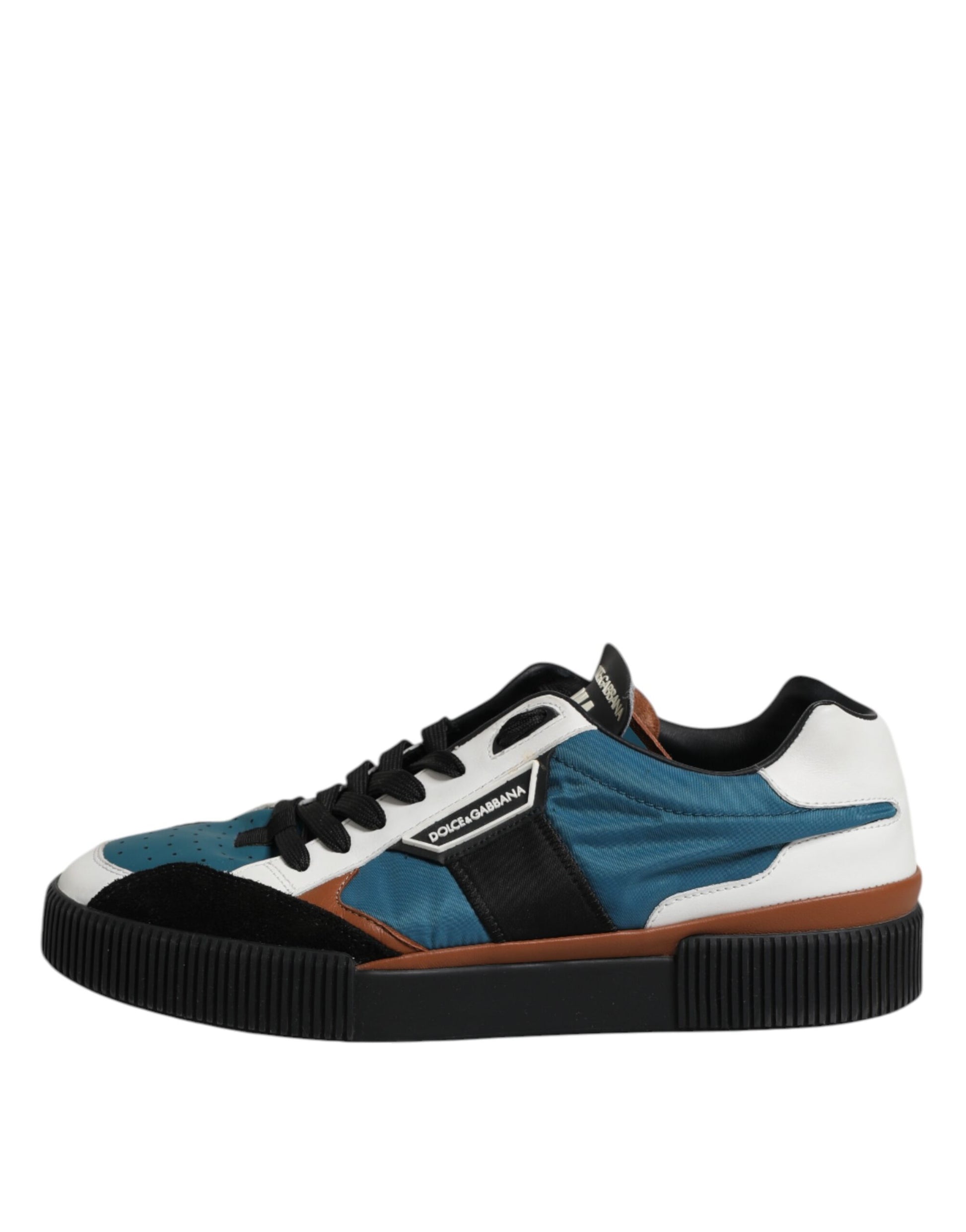 Multicolor Leather Low Top Men Sneakers Shoes