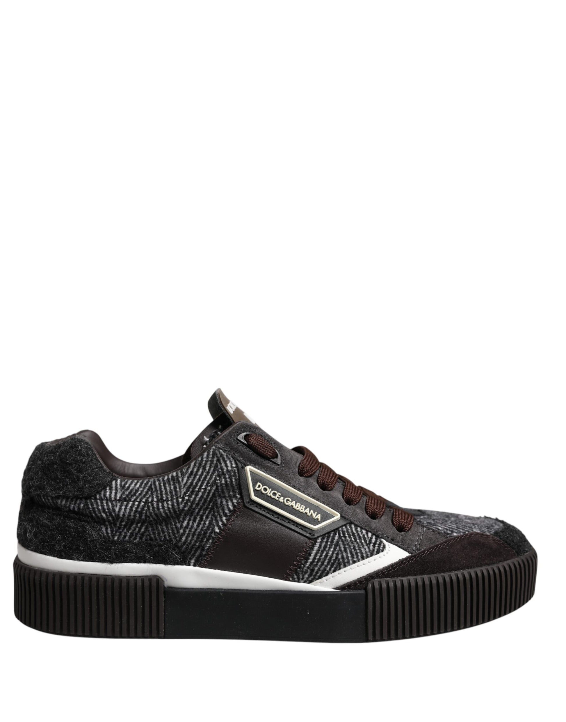 Multicolor Leather Low Top Sneakers Shoes