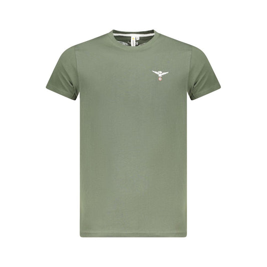 Camiseta verde de algodón
