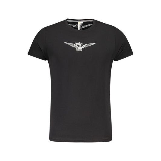 Black Cotton T-Shirt