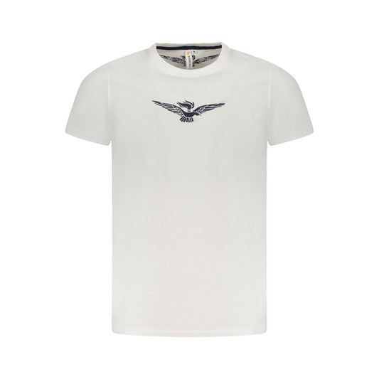 Camiseta blanca de algodón
