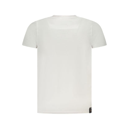 Camiseta blanca de algodón