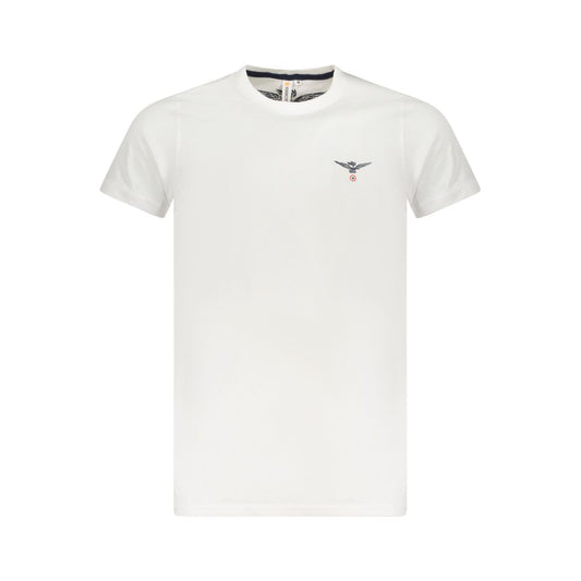 Camiseta blanca de algodón