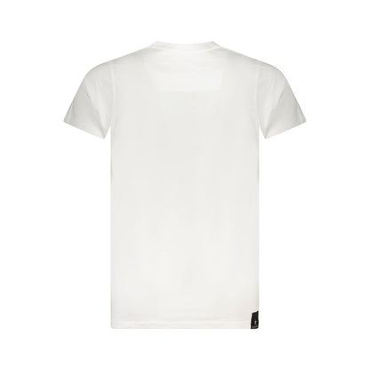 Camiseta blanca de algodón