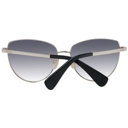 Gafas de sol doradas para mujer