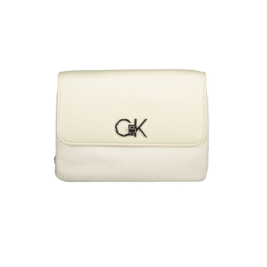 Bolso de poliéster beige