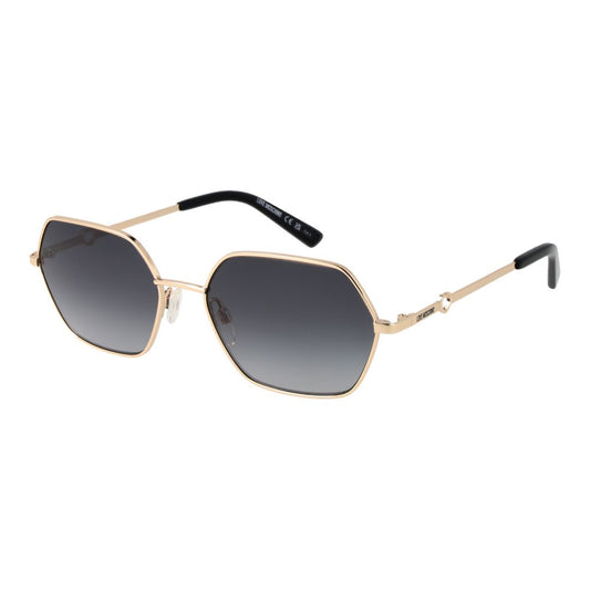 Gafas de sol doradas para mujer