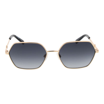 Gafas de sol doradas para mujer