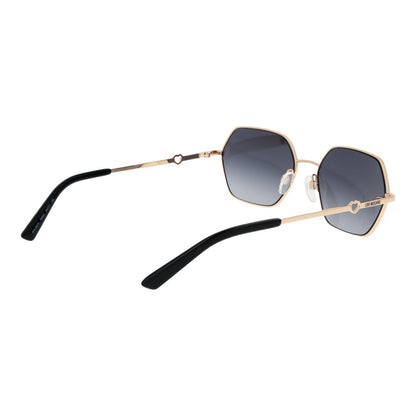 Gafas de sol doradas para mujer