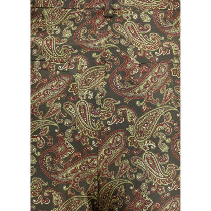 Paisley patterned silk Pants