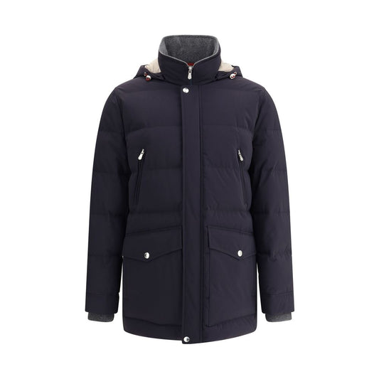 Down Jacket with Hood