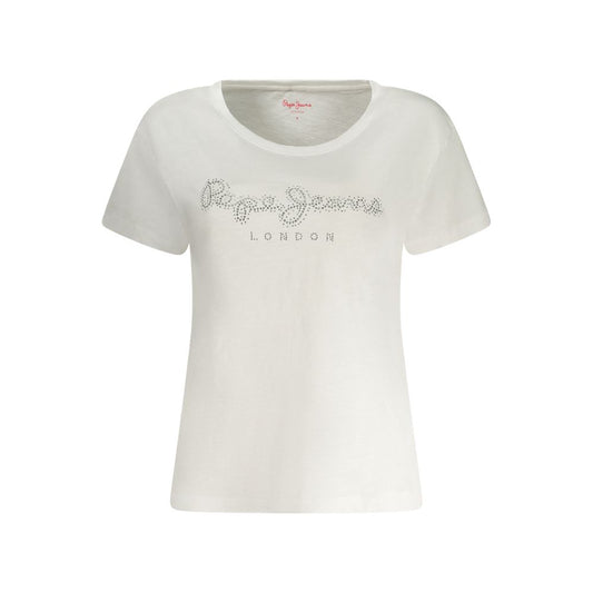 White Cotton Tops & T-Shirt