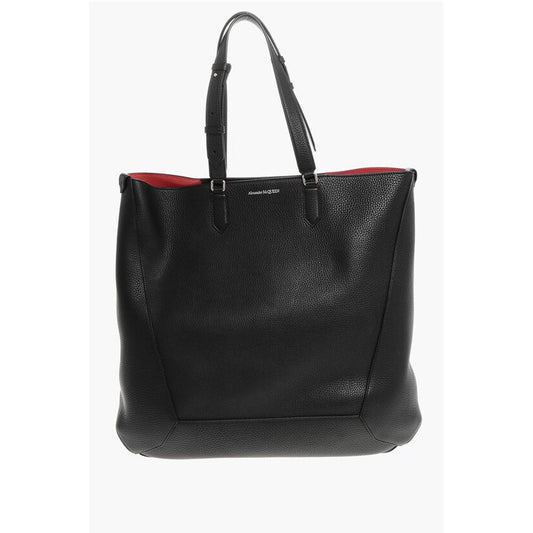 Textured Leather THE EDGE XL Tote Bag