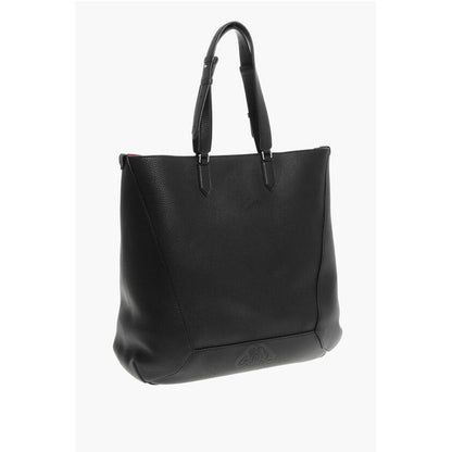 Textured Leather THE EDGE XL Tote Bag