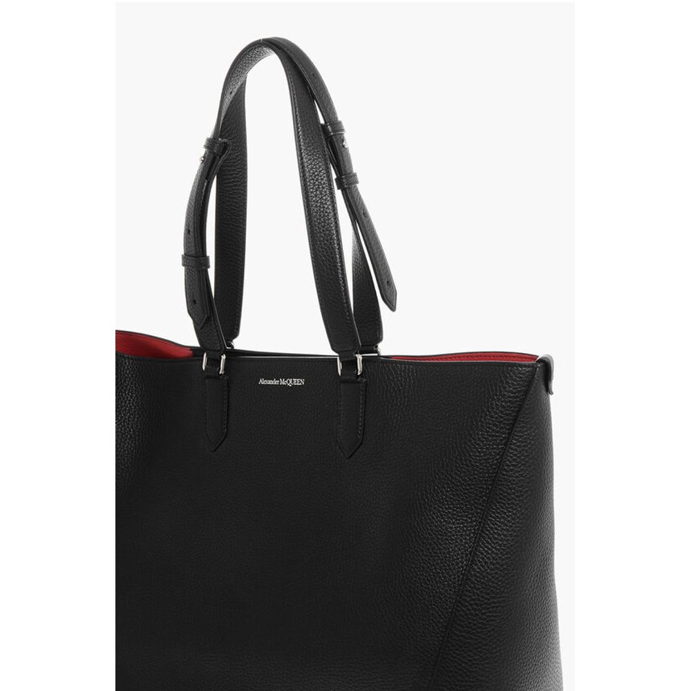 Textured Leather THE EDGE XL Tote Bag