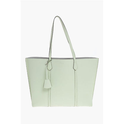 Textured Leather PERRY Tote Bag with 3 Compartments