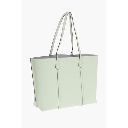 Textured Leather PERRY Tote Bag with 3 Compartments