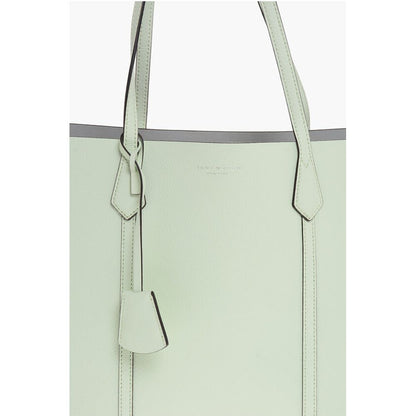 Textured Leather PERRY Tote Bag with 3 Compartments