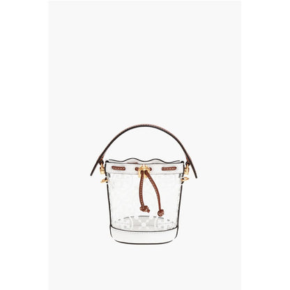 PVC MONOGRAM CLEAR Mini Bucket Bag