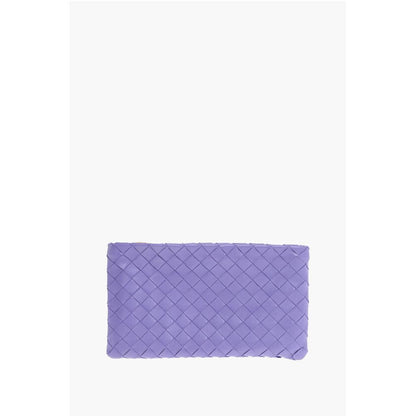 Leather INTRECCIO Clutch with Card Compartment
