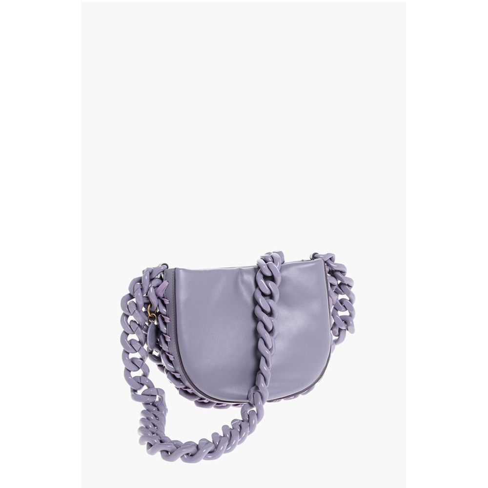 Eco-leather PUFFY Shoulder Bag with Chain