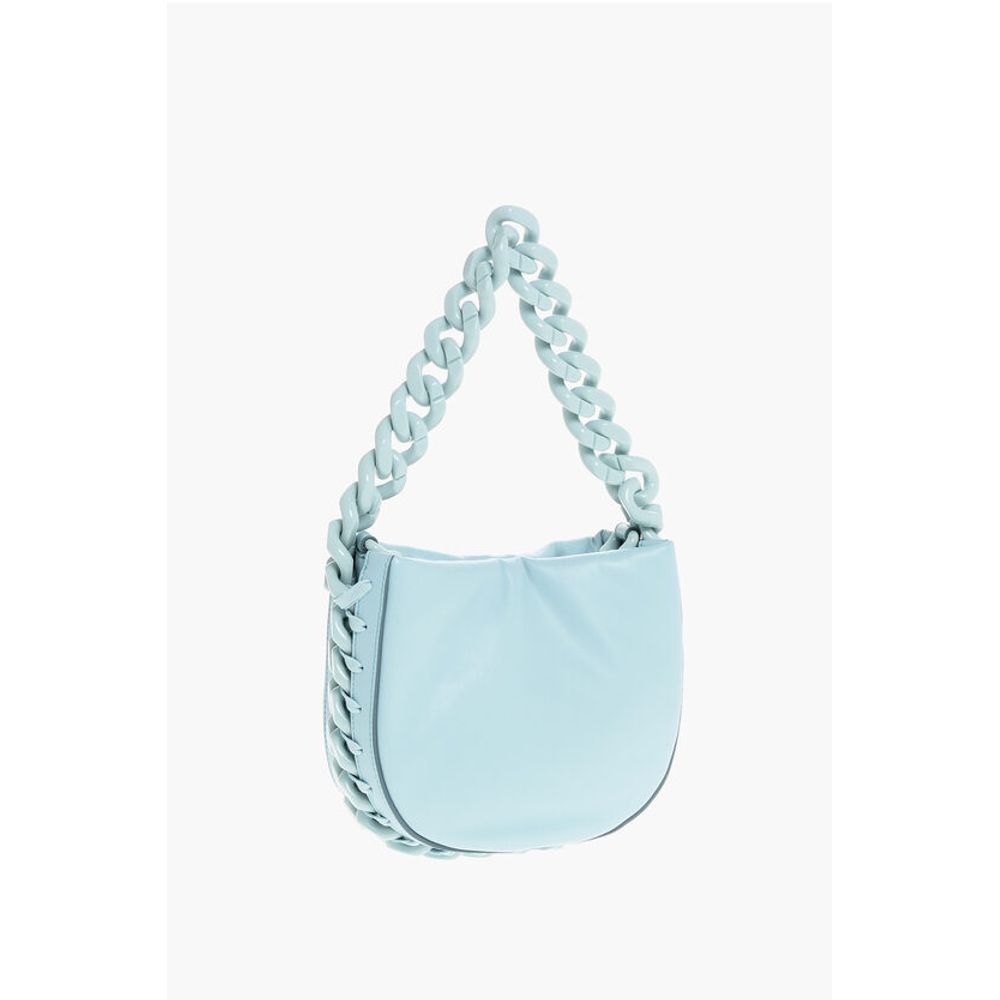 Eco-leather PUFFY Shoulder Bag with Chain