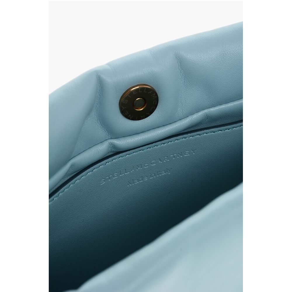 Eco-leather PUFFY Shoulder Bag with Chain