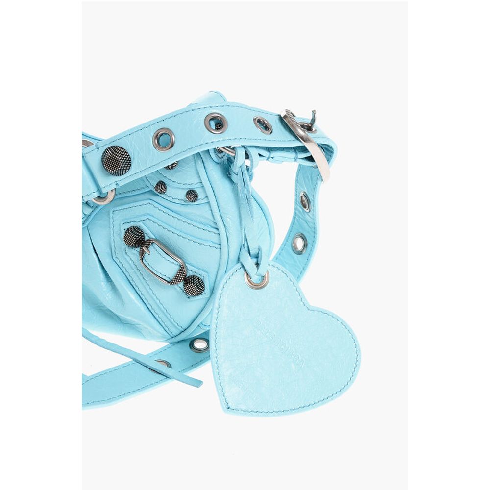 Leather CAGOLE Shoulder Bag with Studded Detail