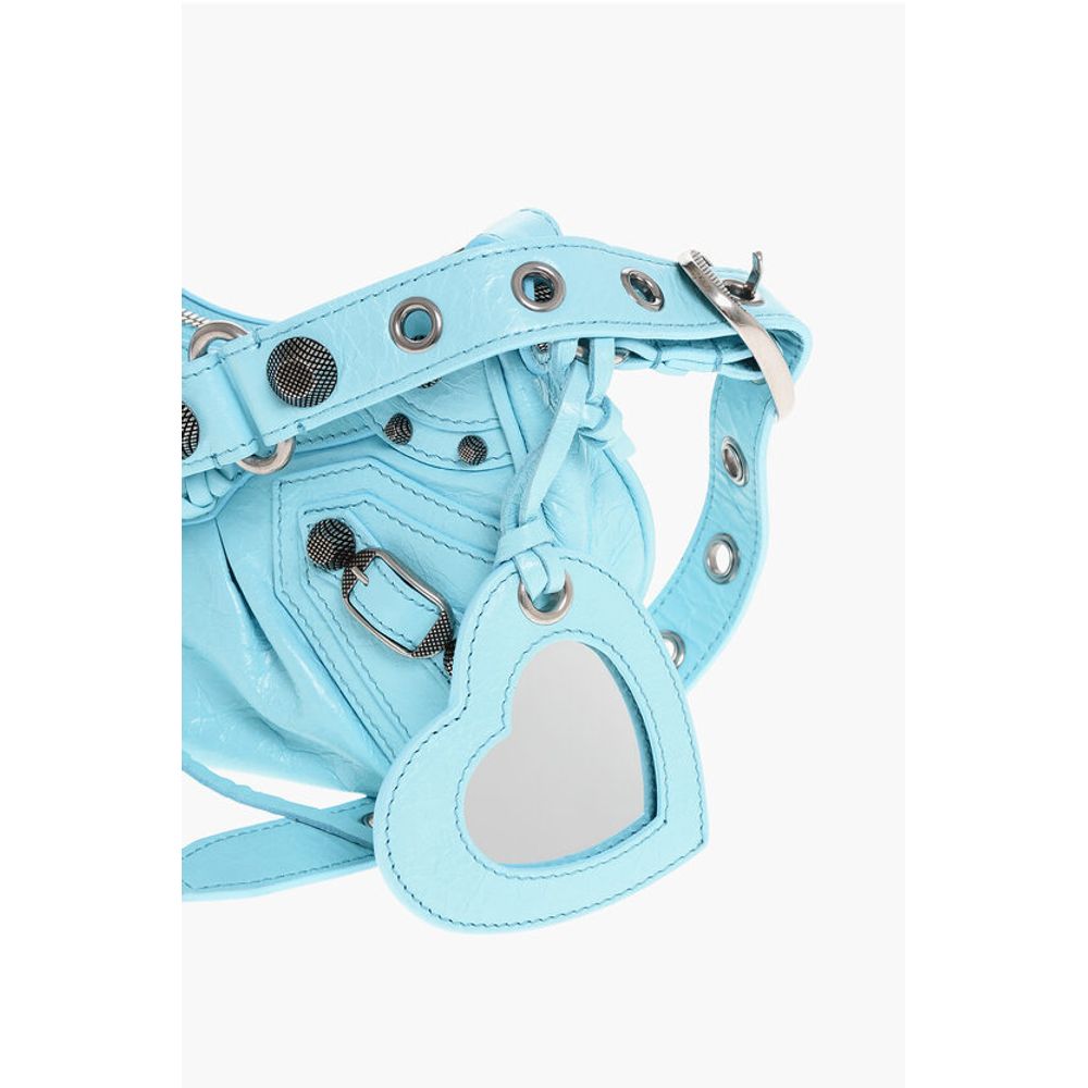 Leather CAGOLE Shoulder Bag with Studded Detail