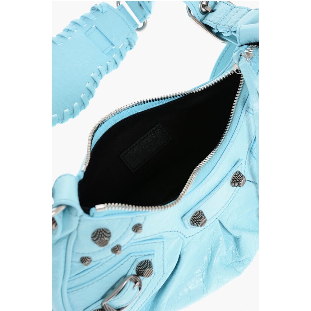 Leather CAGOLE Shoulder Bag with Studded Detail