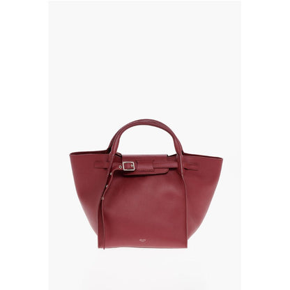 Leather Tote Bag with Removable Shoulder Strap