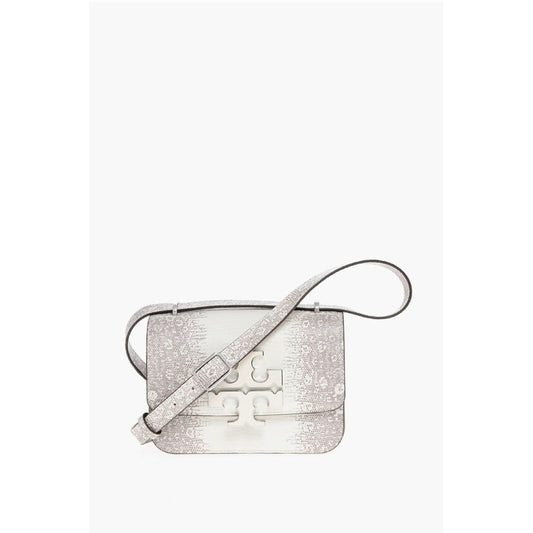 Lizard Effect ELEANOR Leather Shoulder Bag