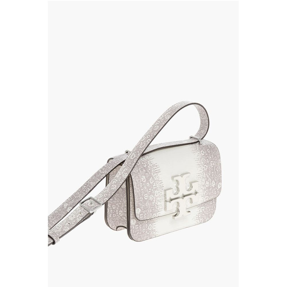 Lizard Effect ELEANOR Leather Shoulder Bag