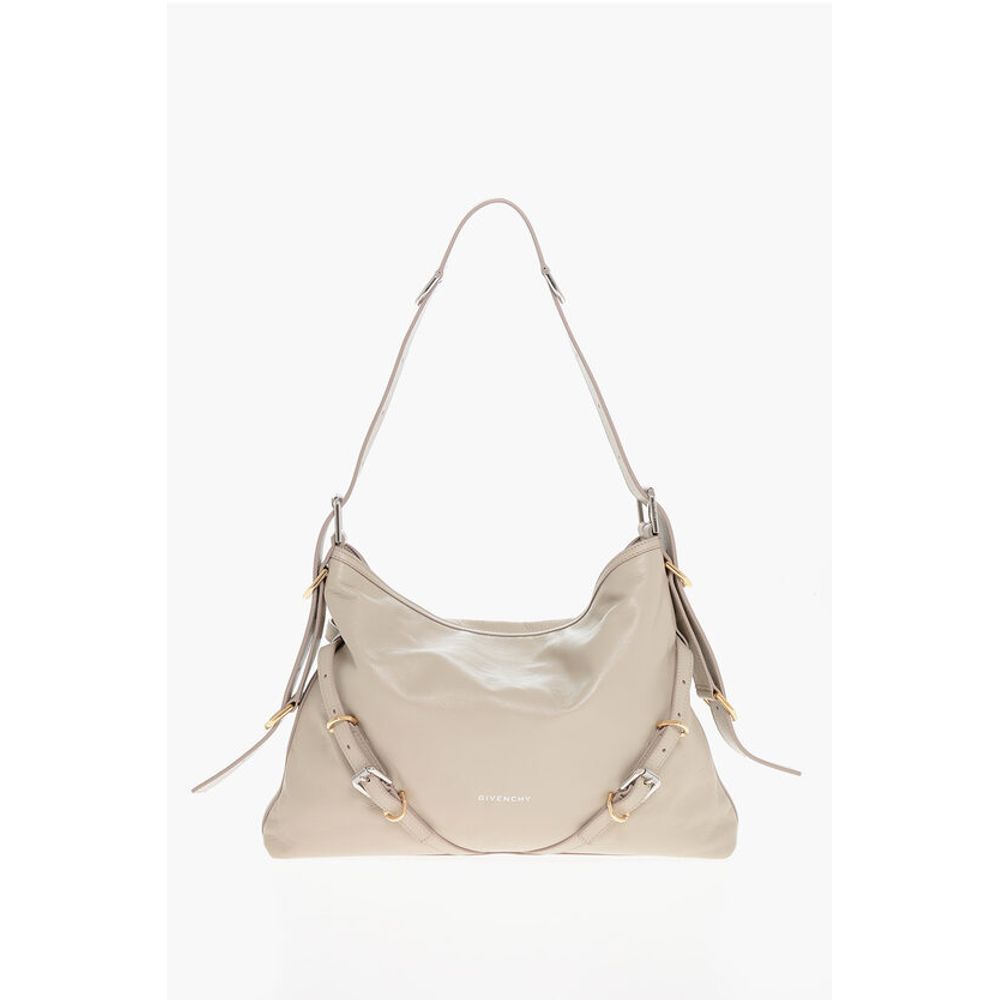 Brushed Leather VOYOU Shoulder Bag