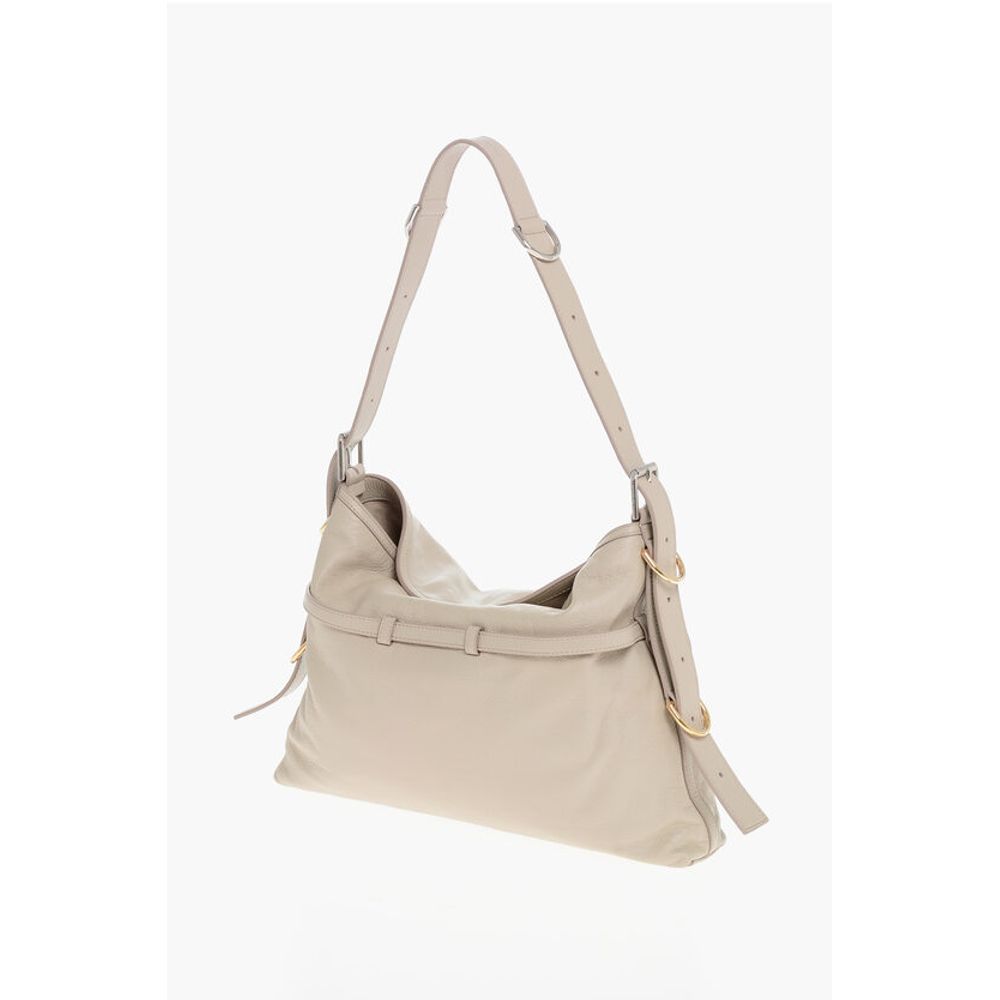 Brushed Leather VOYOU Shoulder Bag
