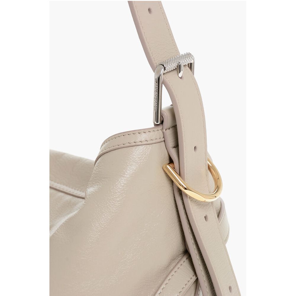 Brushed Leather VOYOU Shoulder Bag