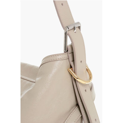 Brushed Leather VOYOU Shoulder Bag
