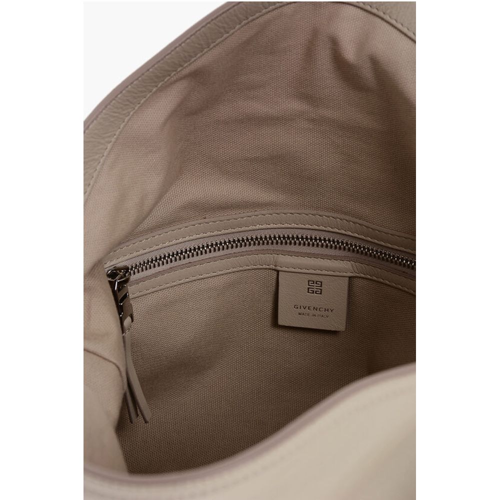 Brushed Leather VOYOU Shoulder Bag