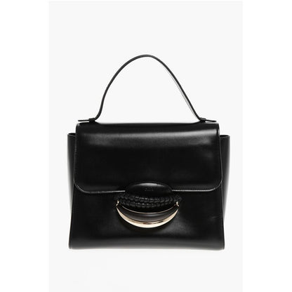 Leather KATTIE Handbag with Removable Shoulder Strap