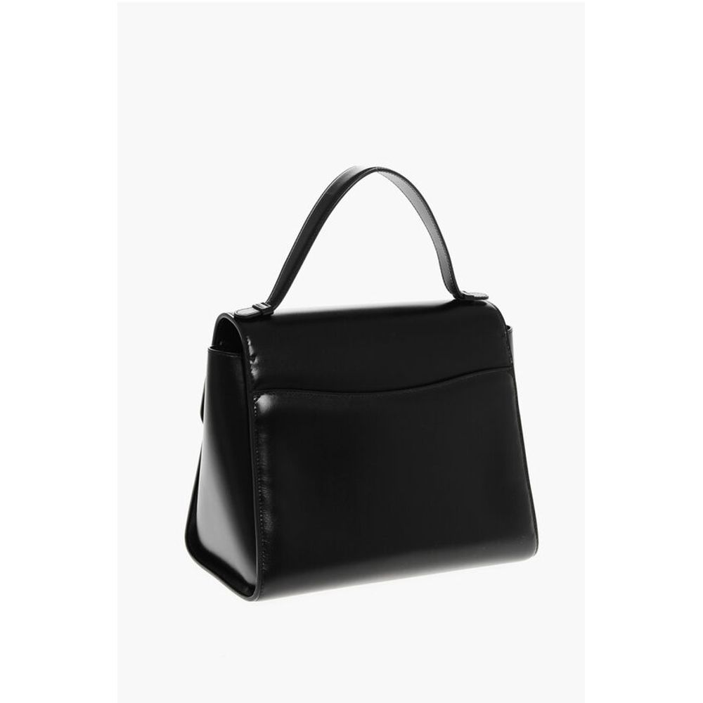Leather KATTIE Handbag with Removable Shoulder Strap