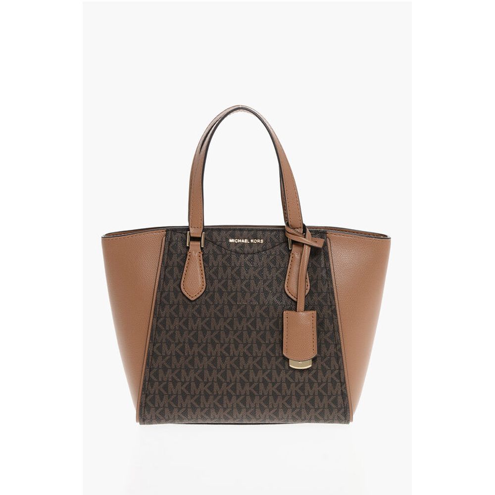 Monogram Eco-leather TARYN Tote Bag