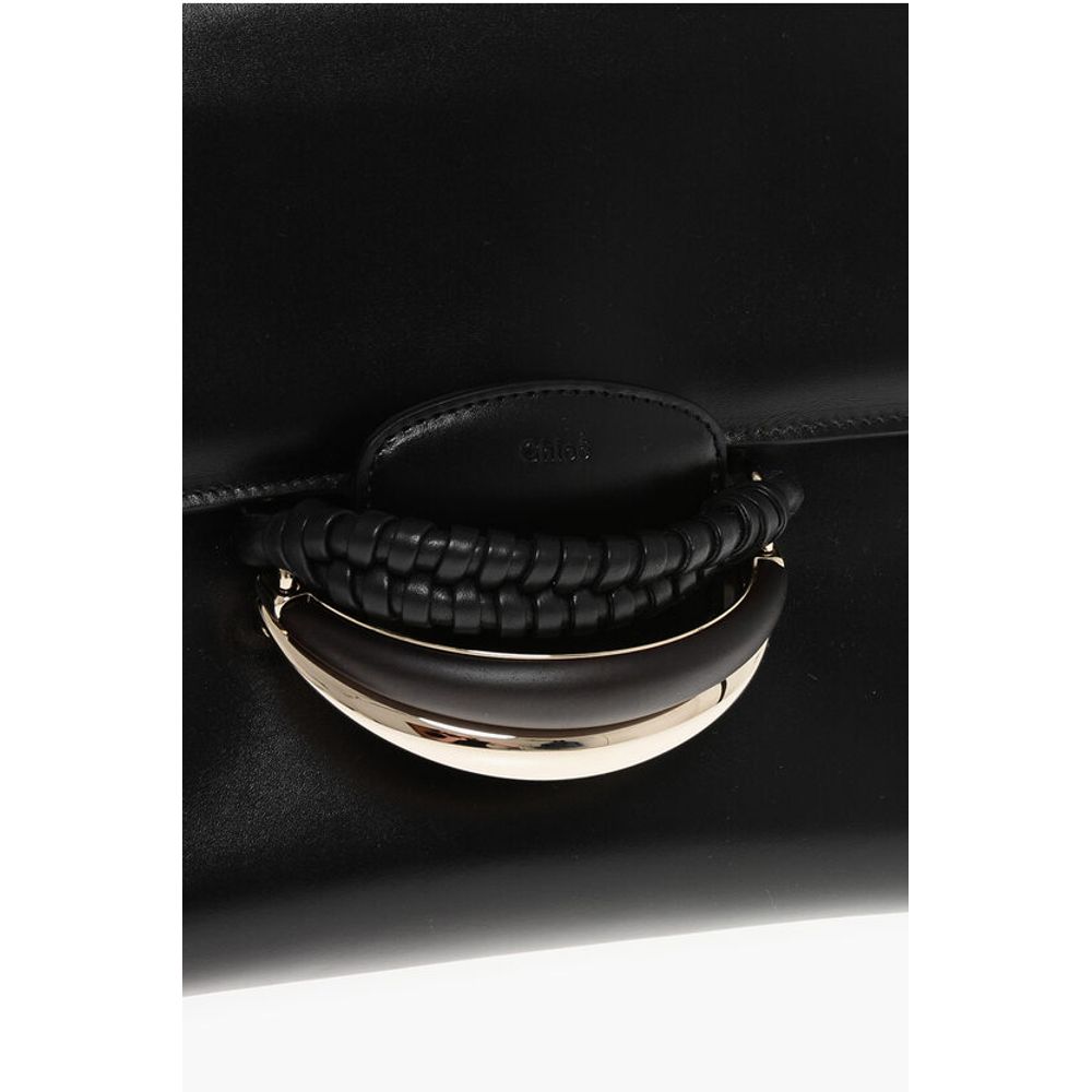 Leather KATTIE Handbag with Removable Shoulder Strap