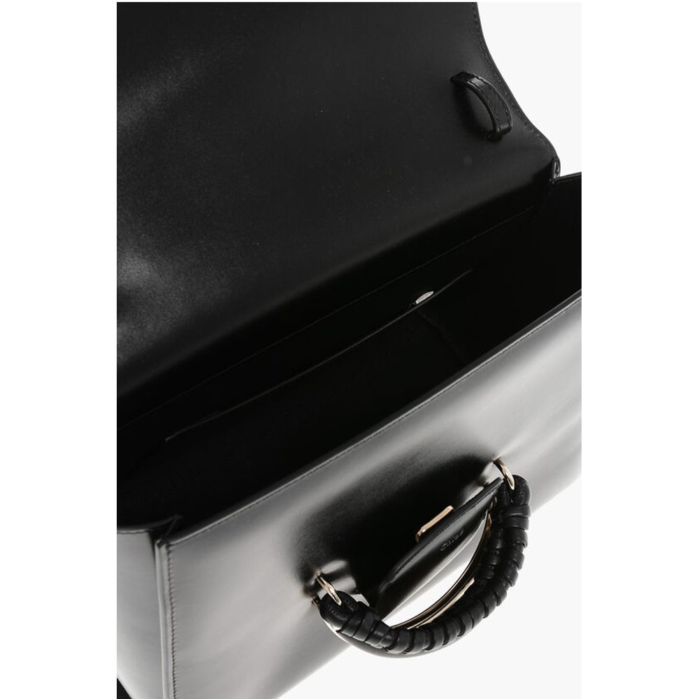 Leather KATTIE Handbag with Removable Shoulder Strap