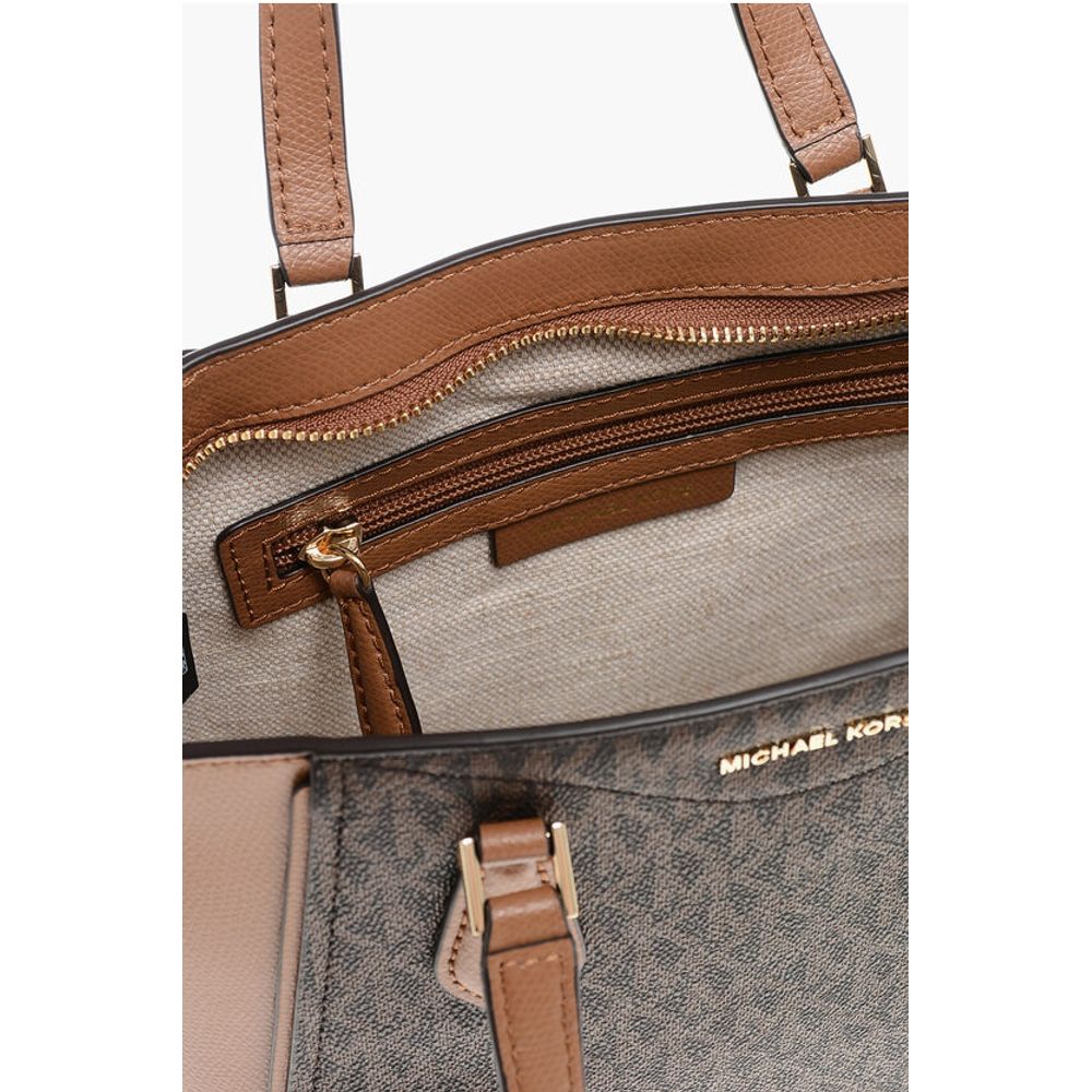 Monogram Eco-leather TARYN Tote Bag