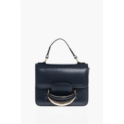 Leather KATTIE Handbag with Removable Shoulder Strap